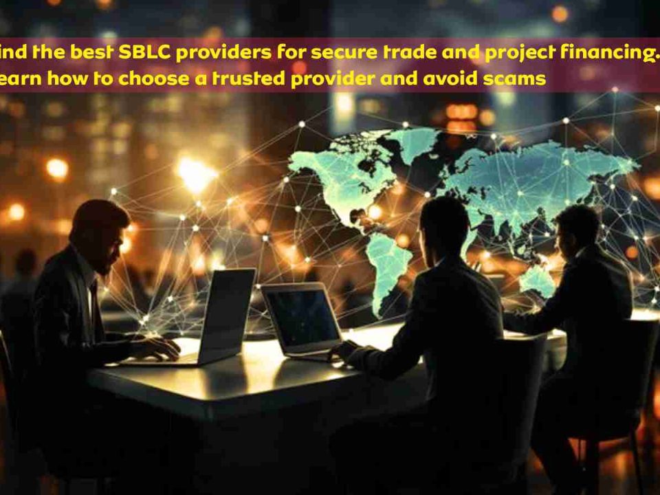 Artley Finance HK Limited is one of the best sblc providers