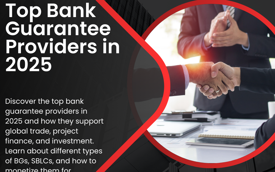 This is the list of Top Bank Guarantee Providers in 2025 and how they support global trade