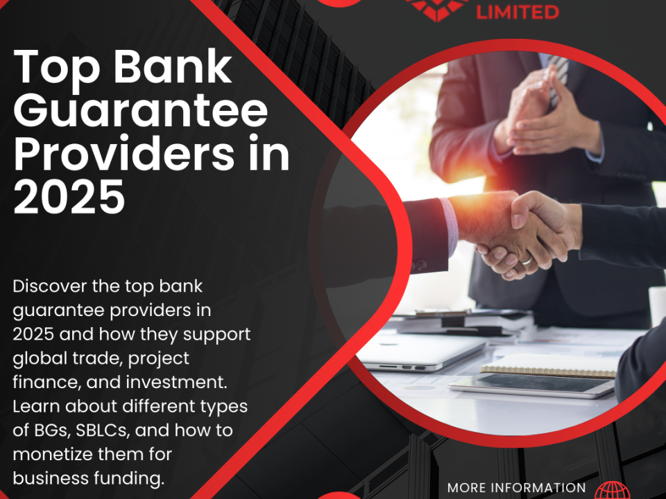 This is the list of Top Bank Guarantee Providers in 2025 and how they support global trade